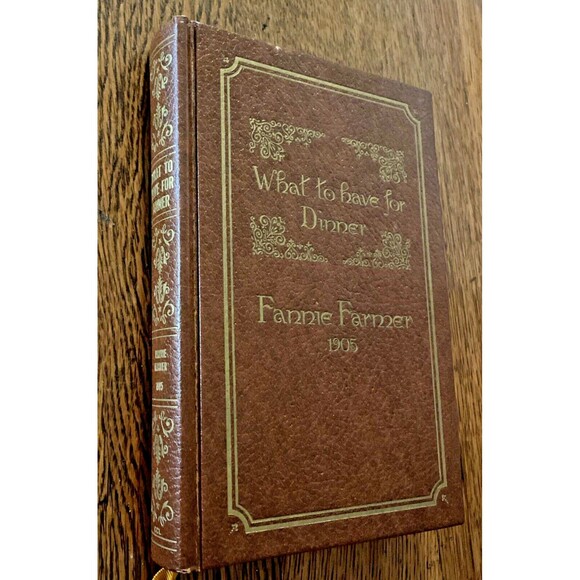 1905 Fannie Farmer What To Have For Dinner 1970 Reprint Cookbook - Picture 3 of 10